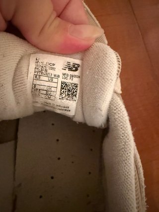 Zapatillas New Balance Beige Talla 38.5