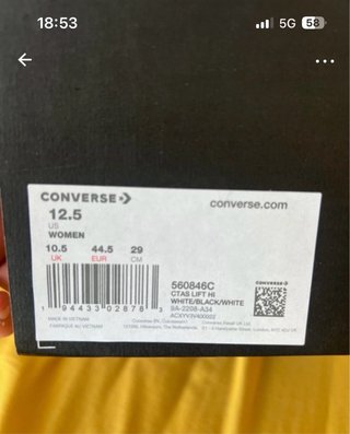Converse Blancas Plataforma