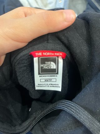 Sudadera The North Face Negra Talla XS