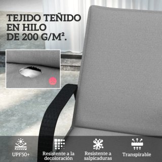 Cojines para tumbona (Set de 2)