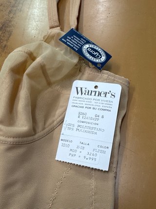 Faja Body Vintage Mujer Talla 38 Warner's