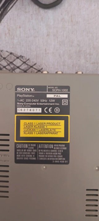 PlayStation 1 SCPH-1002 PAL (95-96)