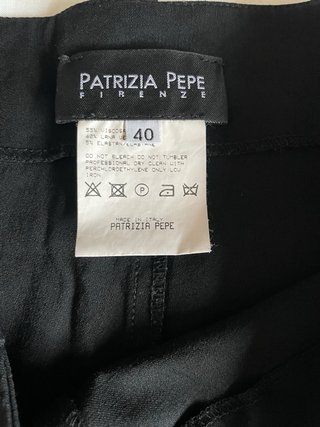 Pantaloni eleganti neri Patrizia Pepe tg. 40 Ita