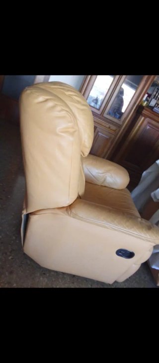 2 Sillones Reclinables Piel