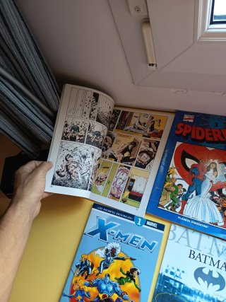 Lote 9 Cómics Marvel y DC:Spider-Man,Batman,xmen..