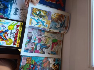 Lote 9 Cómics Marvel y DC:Spider-Man,Batman,xmen..