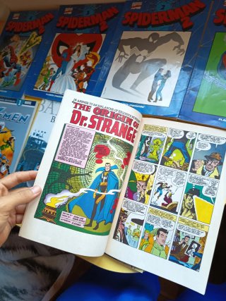 Lote 9 Cómics Marvel y DC:Spider-Man,Batman,xmen..