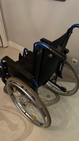 silla de ruedas plegable
