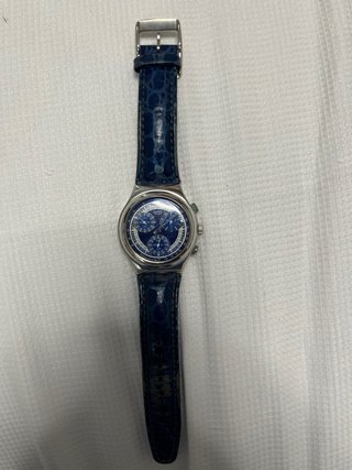 Orologio Swatch Irony Cronografo Blu