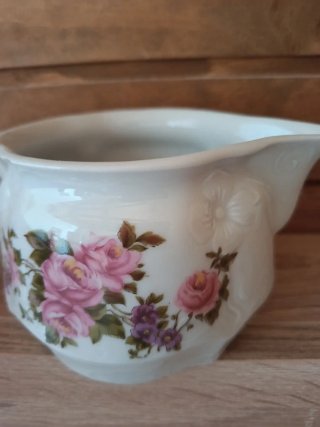 Lechera cremera de porcelana vintage