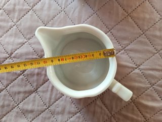 Lechera cremera de porcelana vintage