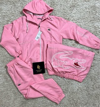 Conjunto Deportivo Lacoste Rosa