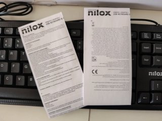 Nilox Teclado y Ratón USB Kit Nuevo Caja
