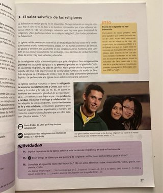 Libro de religión 4 de la ESO