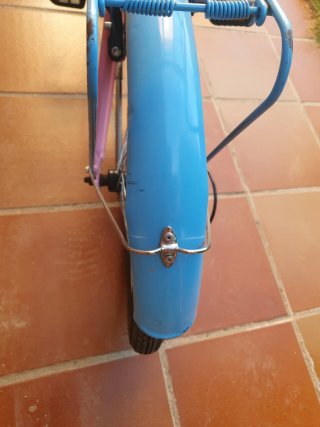 Bicicleta niña con cambios de marchas