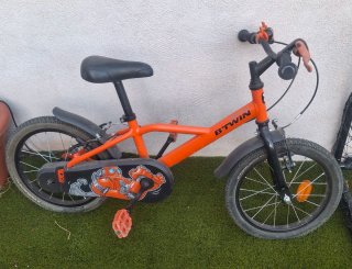 Bicicleta Infantil 16 B'TWIN Naranja