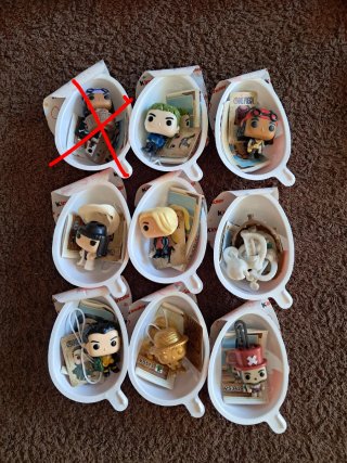 One Piece Kinder Joy.