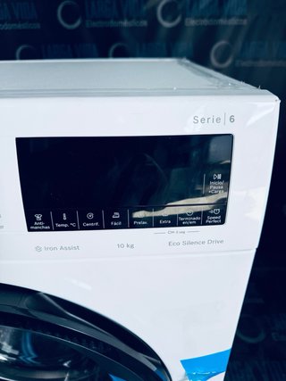 723.Lavadora Bosch 10 kilos Ecosilence Nueva Tara