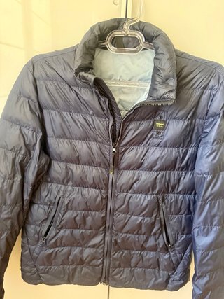 Chaqueta Blauer Plumas Talla M/16, Logo Amarillo