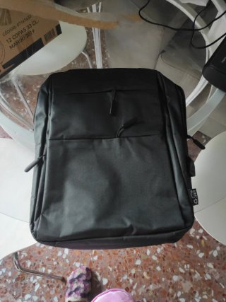 Mochila para portátil negra
