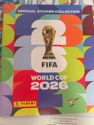 Lote Cromos Panini Mundial + Actualización + Álbum