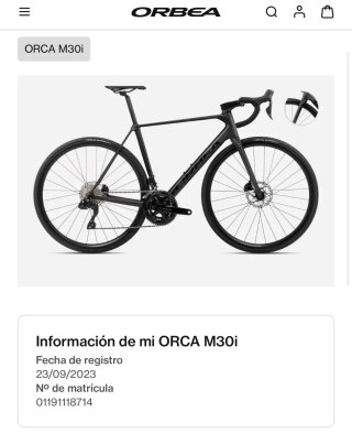 Orbea orca M30i