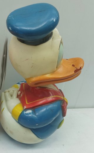 lote figuras muñecos disney goma pvc mickey donald