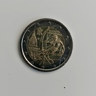2€ Italia 2006 Torino Giochi Invernali. Muy bueno