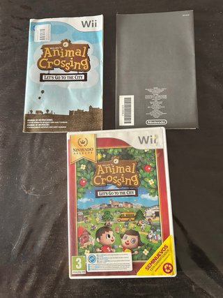 Animal Crossing Let's Go To The City - Wii (CAJA)