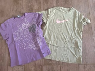 Lote 2 Camisetas Nike Niña Talla 12 Años