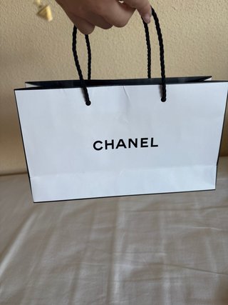 Bolsa de plástico-papel Chanel
