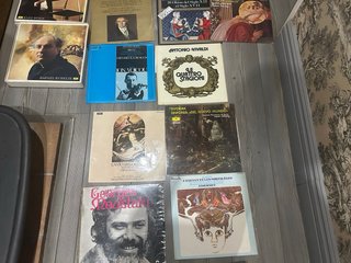 Lote Vinilos Clásica: Bach, Mozart, Brahms