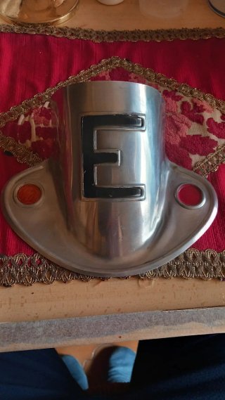 Guardabarros embellecedor aleta con E
