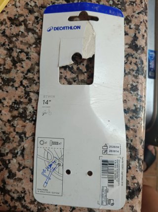 Caballete Btwin 14 para bicicleta infantil