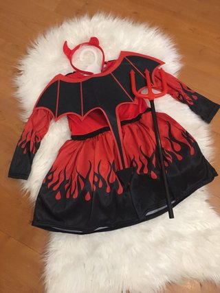 Fato Diabo Halloween/Carnaval