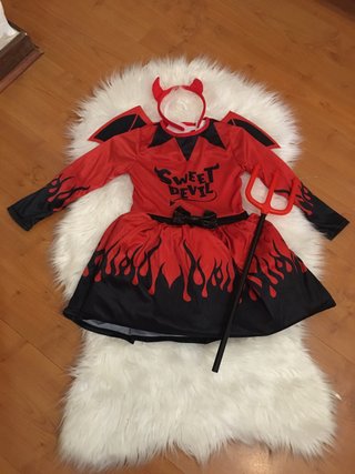 Fato Diabo Halloween/Carnaval