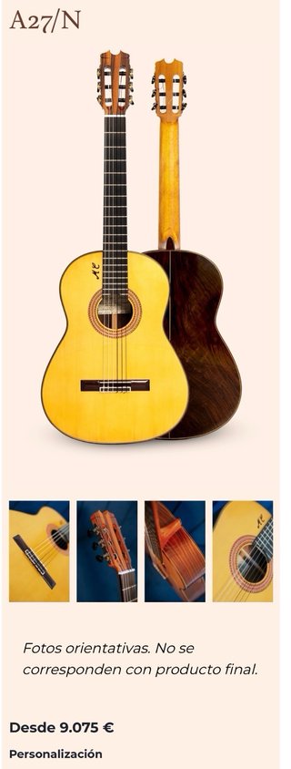 Guitarra flamenca Mariano Conde A27N
