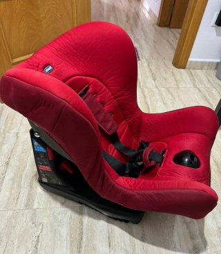 Silla de coche bebé 0-18kg Chicco roja
