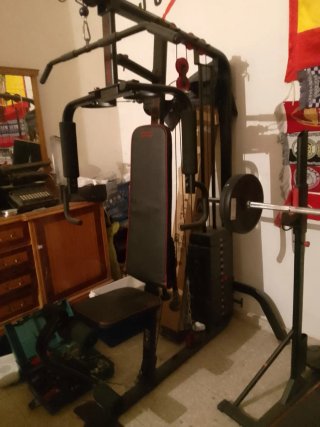 Máquina Gimnasio Espalda y Brazos