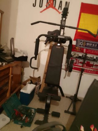 Máquina Gimnasio Espalda y Brazos
