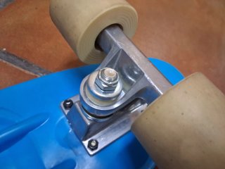 Monopatín azul tipo Penny Board
