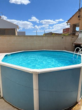 Piscina Desmontable Aluminio 3.50x1.20
