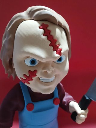 Muñeco Chucky con Cuchillo