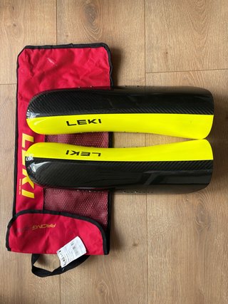 Protecciones esquí Leki carbono 43 cm RACE