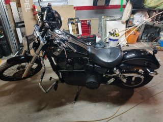 Harley-Davidson Cruiser Negra
