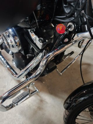 Harley-Davidson Cruiser Negra