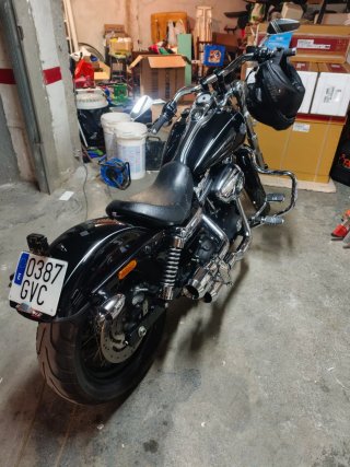 Harley-Davidson Cruiser Negra