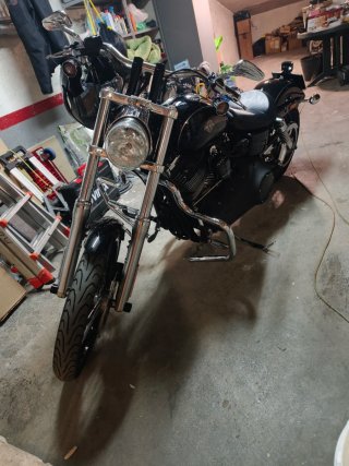Harley-Davidson Cruiser Negra