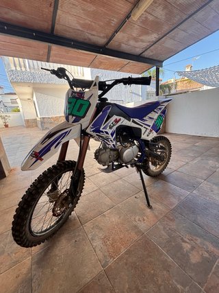 Pit Bike IMR 150cc Motocross Azul/Blanco