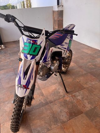 Pit Bike IMR 150cc Motocross Azul/Blanco